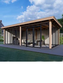 Overkapping met Veranda